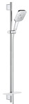 Zestaw prysznicowy Rainshower SmartActive 130 Cube z drążkiem prysznicowym 900 mm, 3 strumienie, chrom
