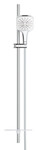 Zestaw Rainshower SmartActive 130 Cube z drążkiem prysznicowym 900 mm, 3 strumienie, moon white