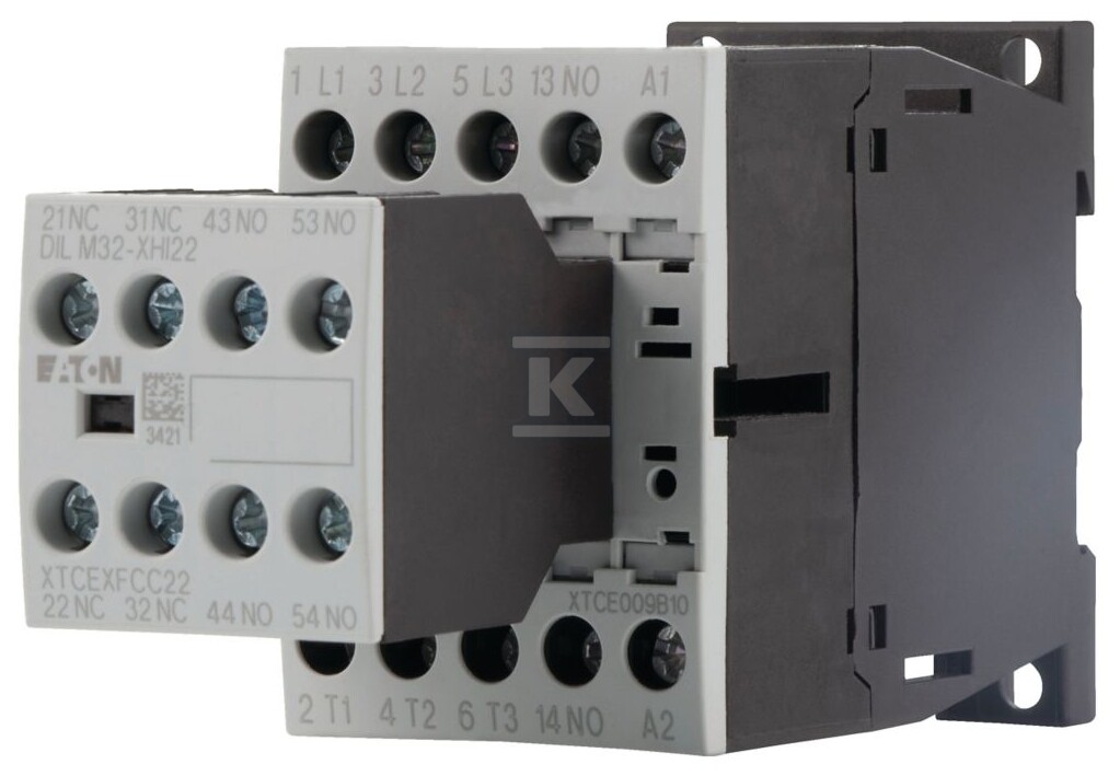 Power contactor, I = 9A [AC-3] 3Z 1R - 276795