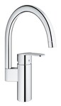 Bateria zlewozmywakowa Eurostyle Cosmopolitan jednouchwytowa chrom, kąt obrotu wylewki 0°/150°/360°, głowica ceramiczna 35 mm