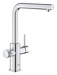 Фільтр-змішувач Grohe Blue Pure Minta з висувним L-виливом на 360°, колір: хром