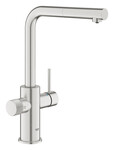 Фільтр-змішувач Grohe Blue Pure Minta з висувним L-виливом на 360°, хром