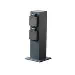 Садовий стовпчик з розетками 230V NASTO 2SOC FR B