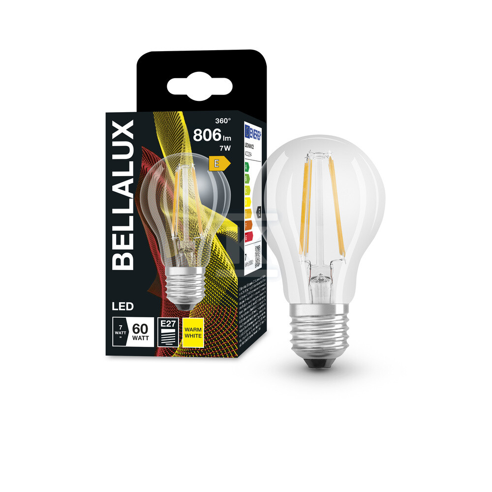 Світодіодна лампа BELLALUX CLA 6.5W 827 - 4058075115217
