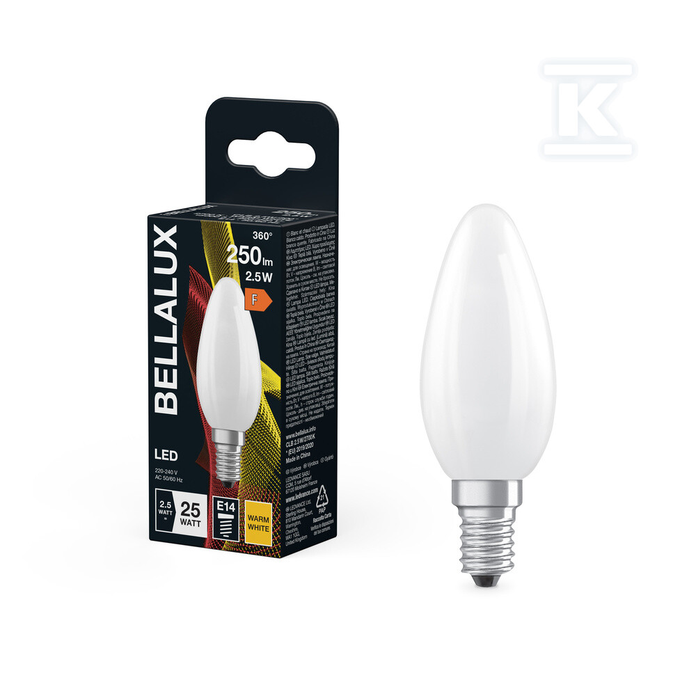 Żarówka LED BELLALUX CLB 2.5W 827 - 4058075115477