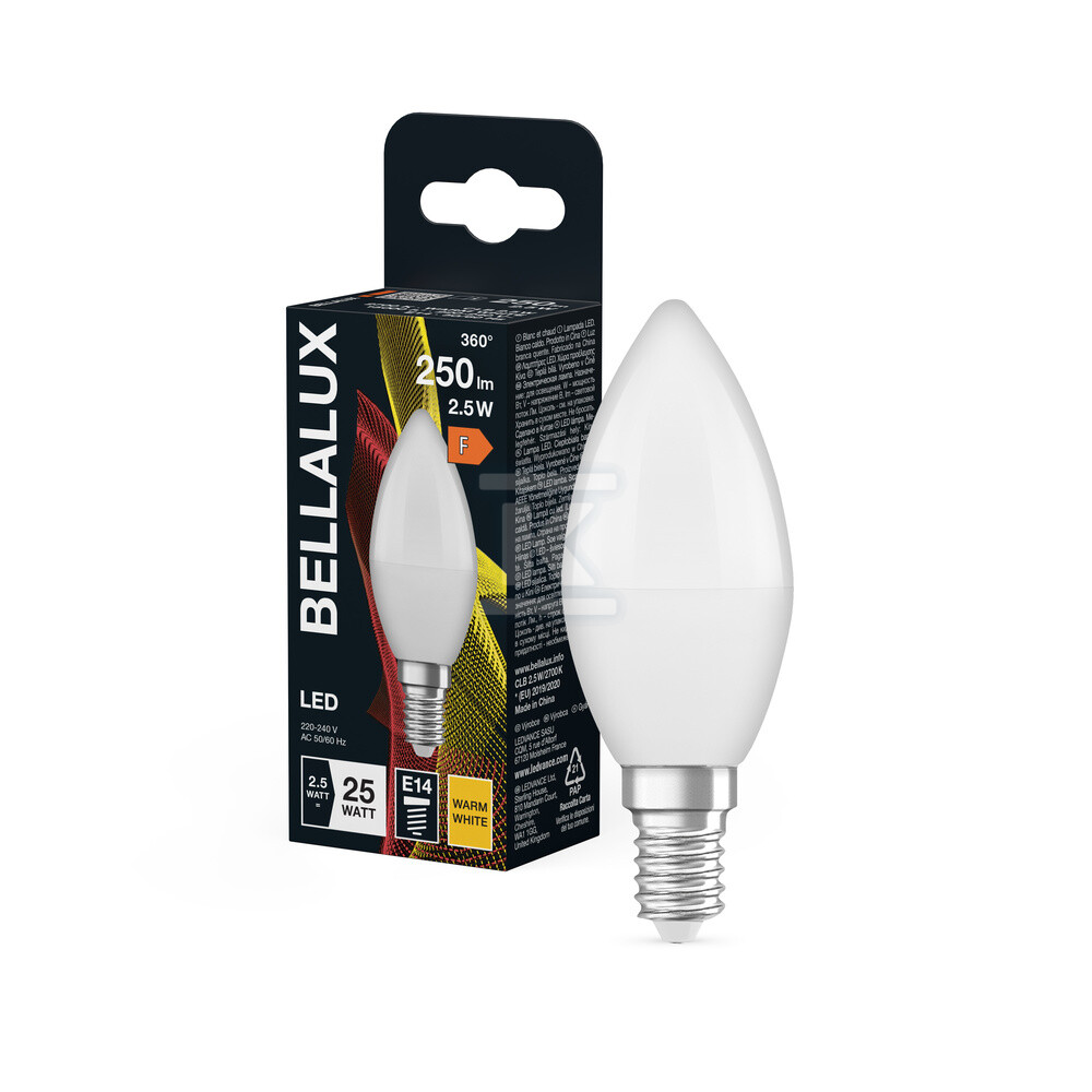 Żarówka LED BELLALUX CLB 3.3W 827 - 4058075128286