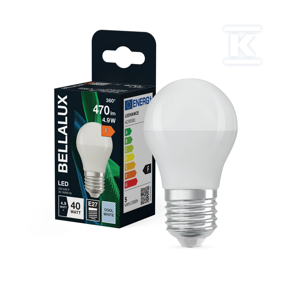 Żarówka LED BELLALUX CLP 4.9W 840 - 4058075128361