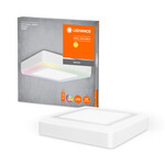 Oprawa LED COLOR + WHITE Square 400mm 38W + RC