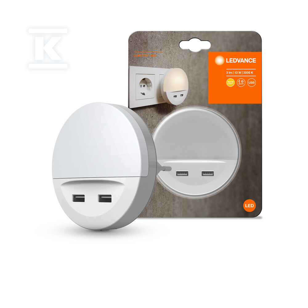 Lampa LED LUNETTA USB White - 4058075266902