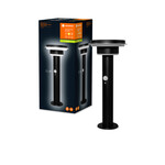 Світильник LED ENDURA STYLE SOLAR DOUBLE CIRCLE 40cm Post Sensor Double Circle 6W Black