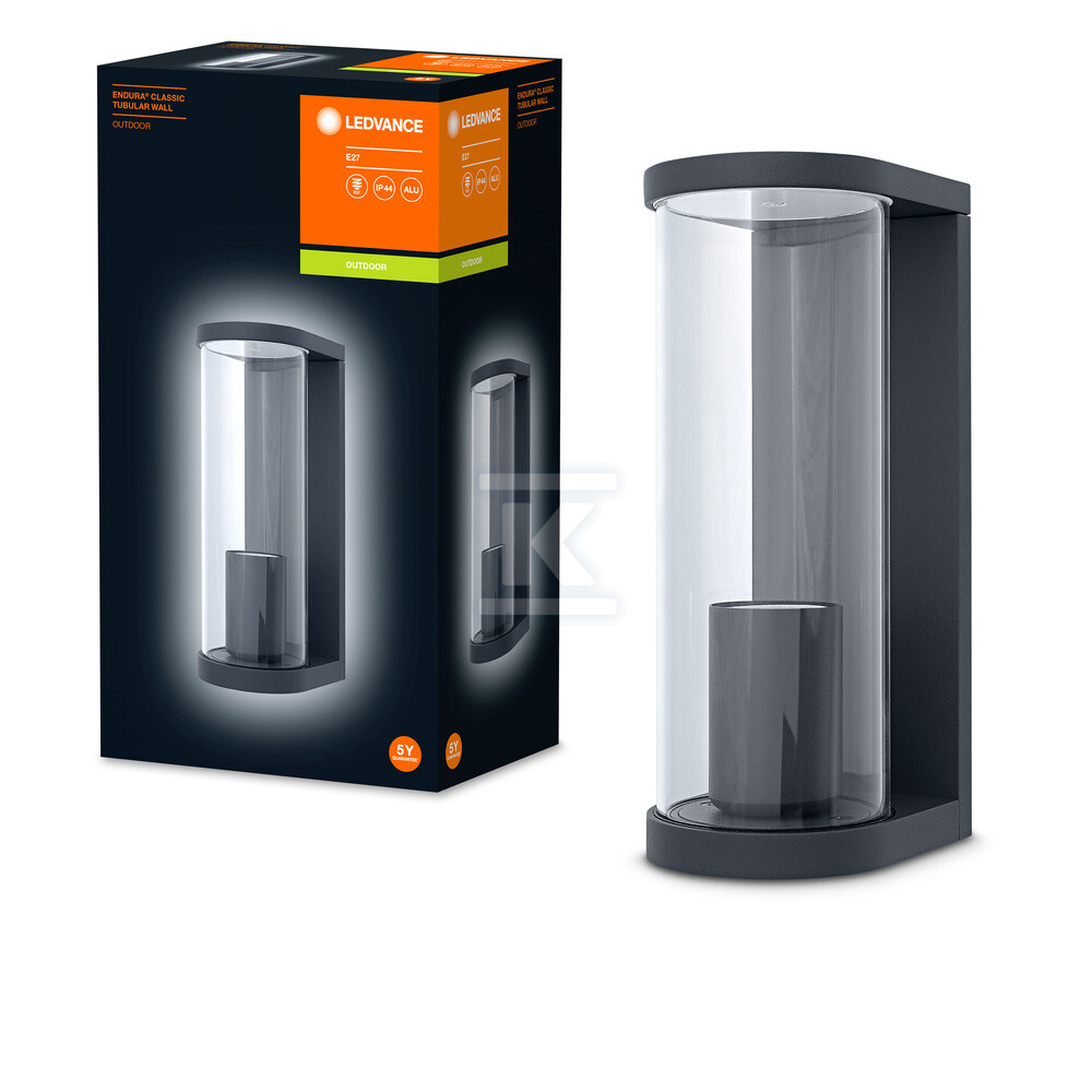 Oprawa ENDURA TUBULAR Wall E27 - 4058075554450