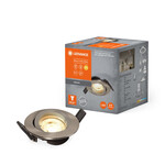 Oprawa SPOT RECESS TWISTLOCK GU10 Incl. Osram 4.3W GU10 Brushed Nickel