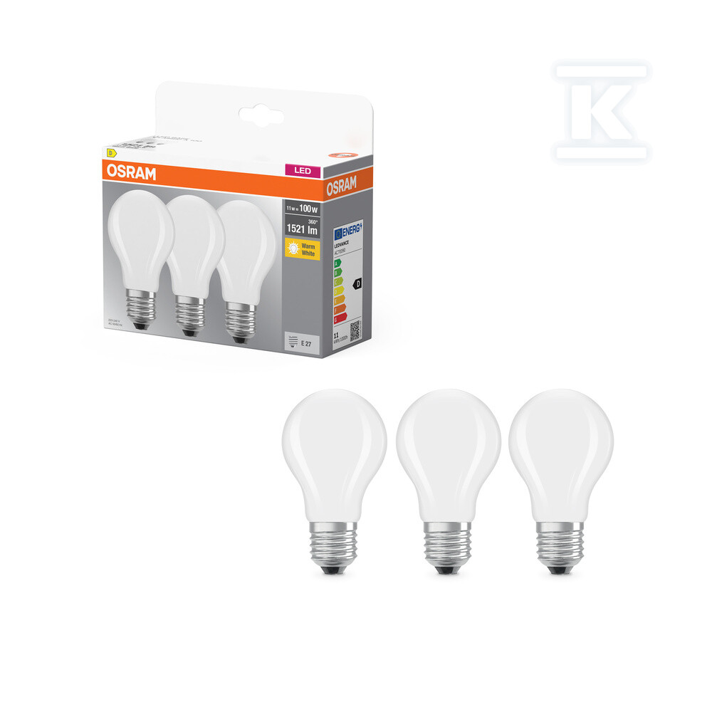 LED-лампочка BASE CLASSIC A 11W 827 - 4058075592513