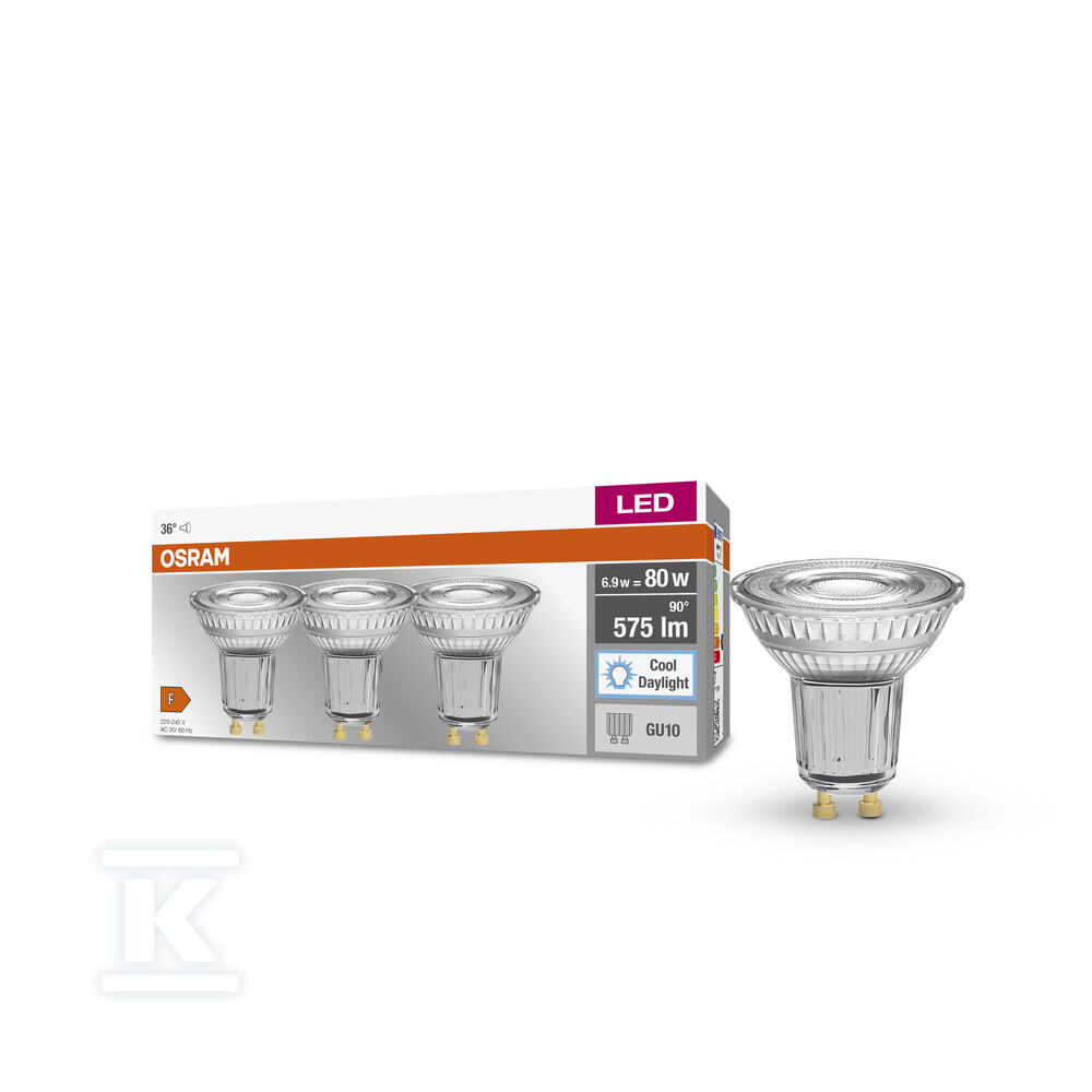 Світлодіодна лампа BASE PAR16 6.9W 865 - 4058075614550