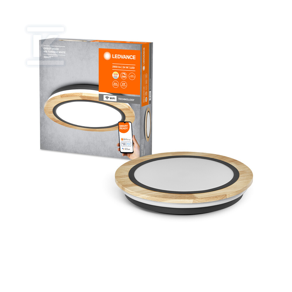 Oprawa LED Smart+ Orbis Ceiling Wood - 4058075754751