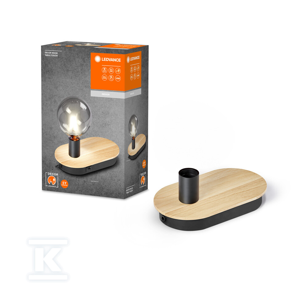 Світильник Decor Wood Table Touch E27 - 4058075757103