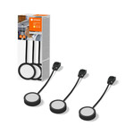 Oprawa podszafkowa LED Spot Puck 65mm 3 x 3W Black