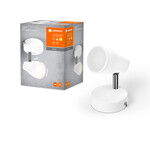 Oprawa SPOT PEAR WHITE 1 x 4.3W 2700K GU10