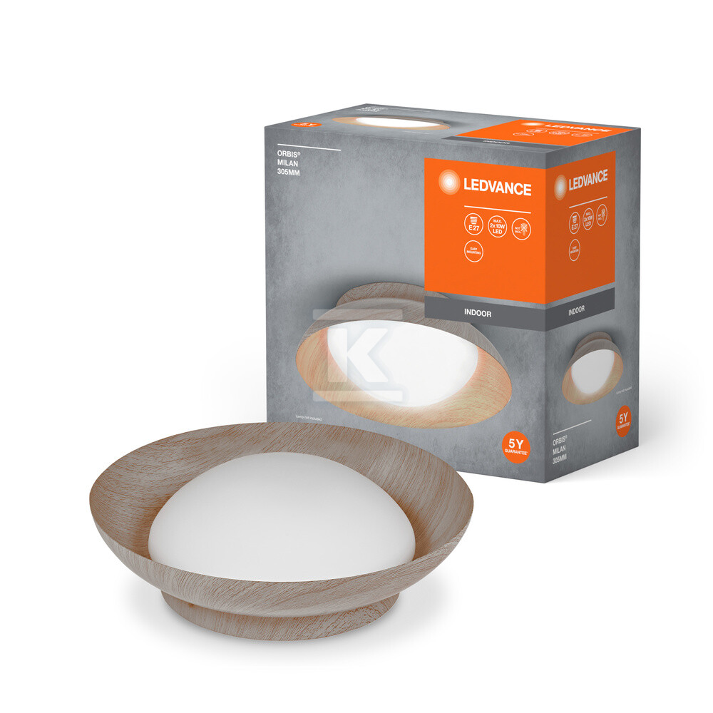 Світильник ORBIS MILAN 305 mm 2xE27 WD - 4058075829169