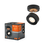 Oprawa dekoracyjna DECOR SPOT PLUTO BLACK 1 Spot