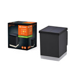 Oprawa LED Endura Style Solar Wall Quadro Dark Gray