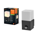 Oprawa Endura Classic Figo Square Wall Sensor E27 Dark Gray
