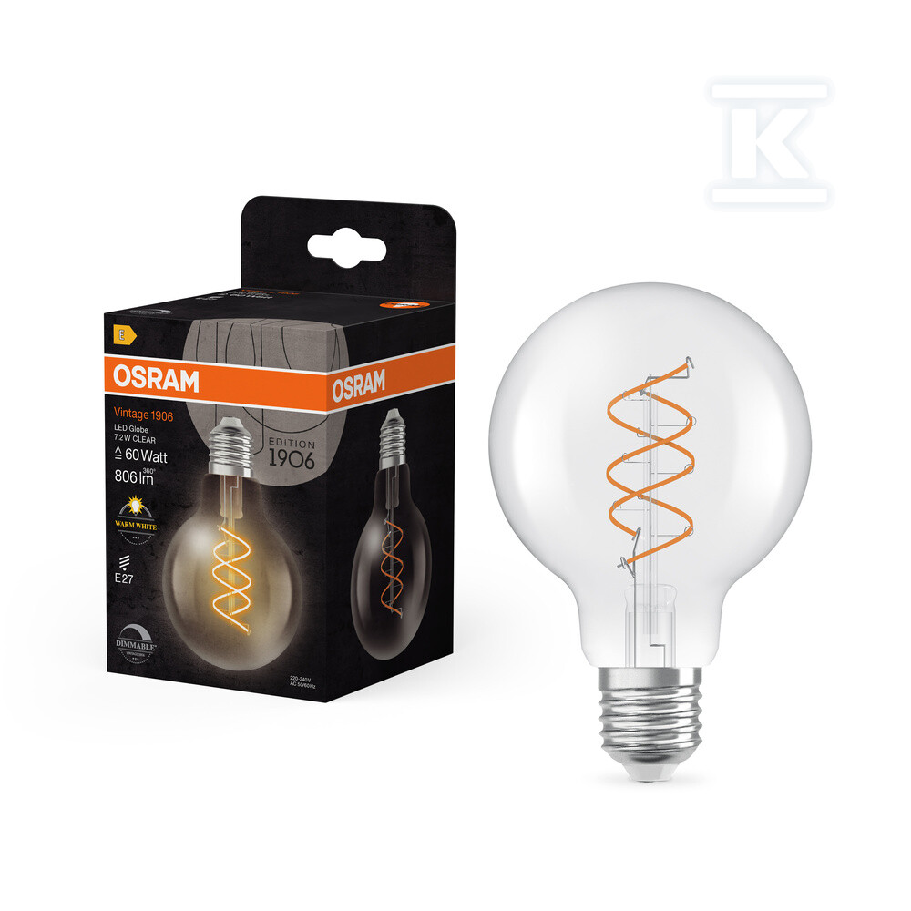 Лампа LED VINTAGE 1906 LED CLASSIC - 4058075836808