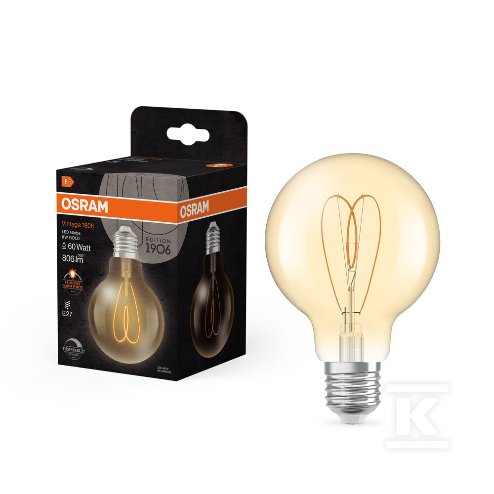 СВІТЛОДІОДНА лампа VINTAGE 1906 LED - 4058075836884
