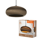 Oprawa dekoracyjna Decor Cardboard Drop Pendant E27 Brown