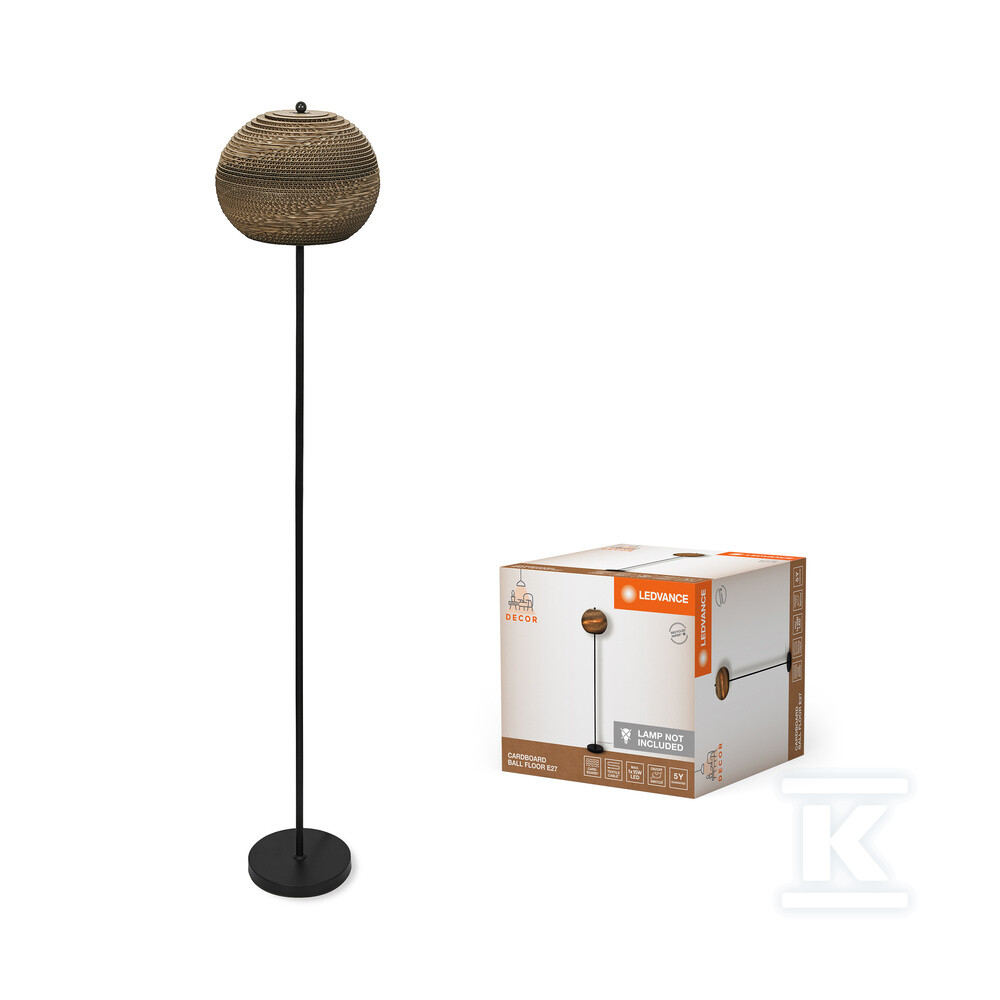 Лампа Decor Cardboard Ball Floor E27 - 4058075837164