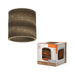 Oprawa dekoracyjna Decor Cardboard Cylinder Ceiling E27 Brown