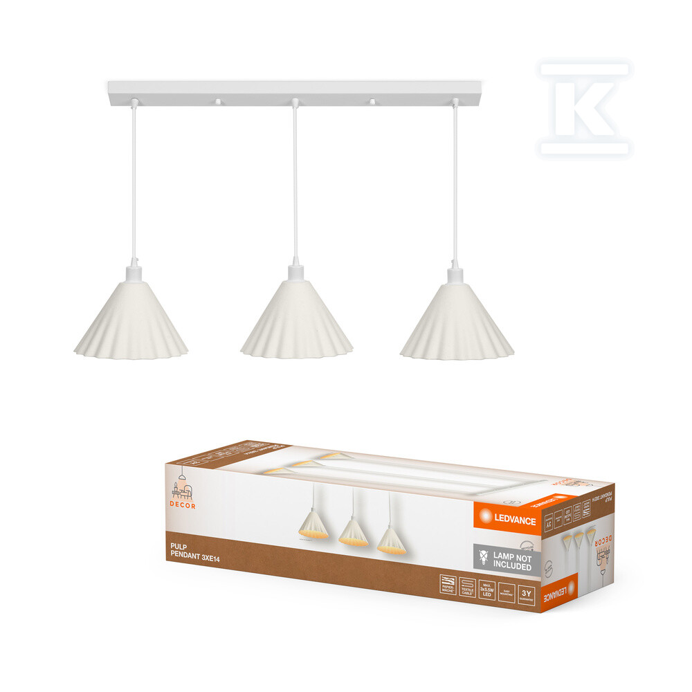Oprawa dekoracyjna Decor Pulp Pendant - 4058075837881