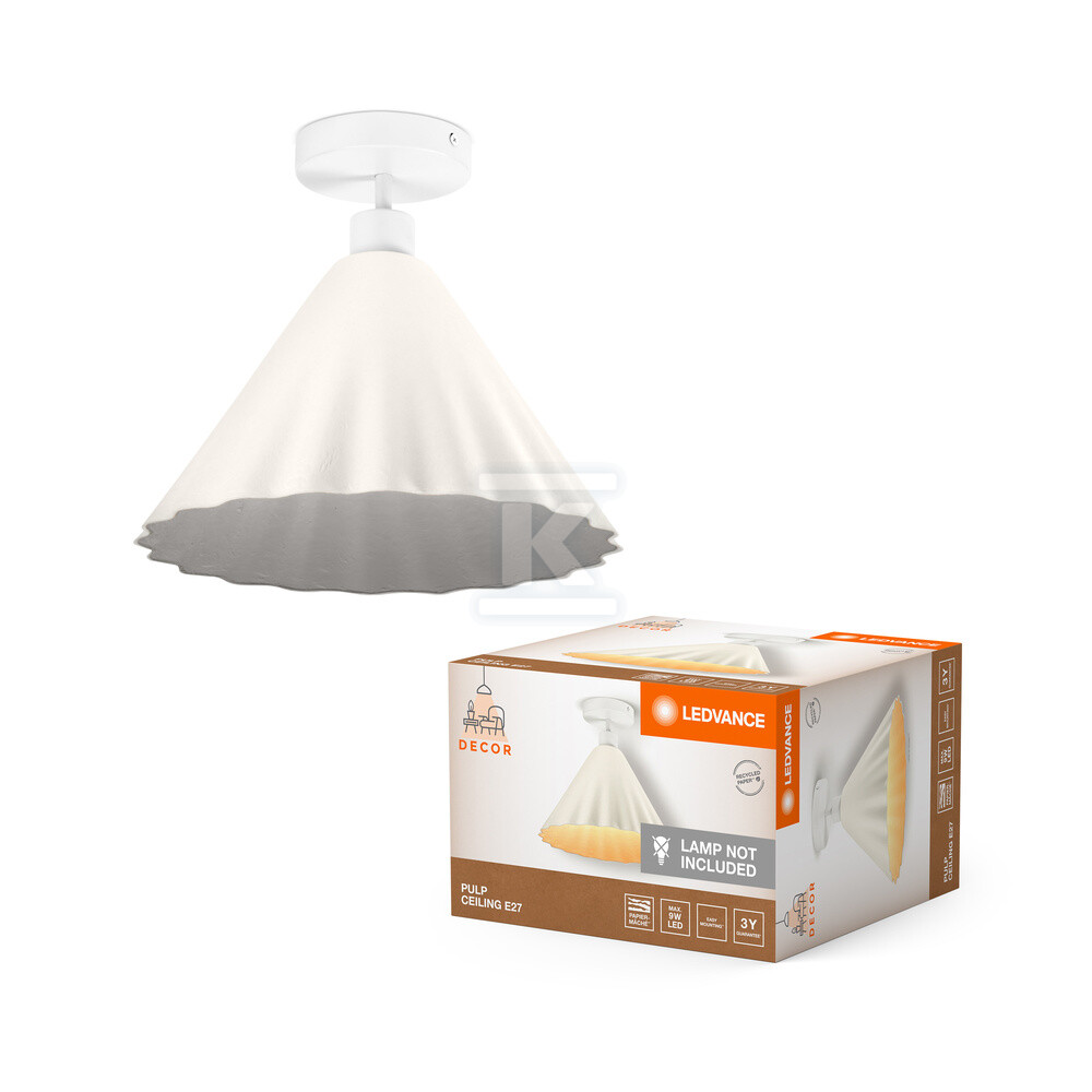 Oprawa dekoracyjna Decor Pulp Ceiling - 4058075837928