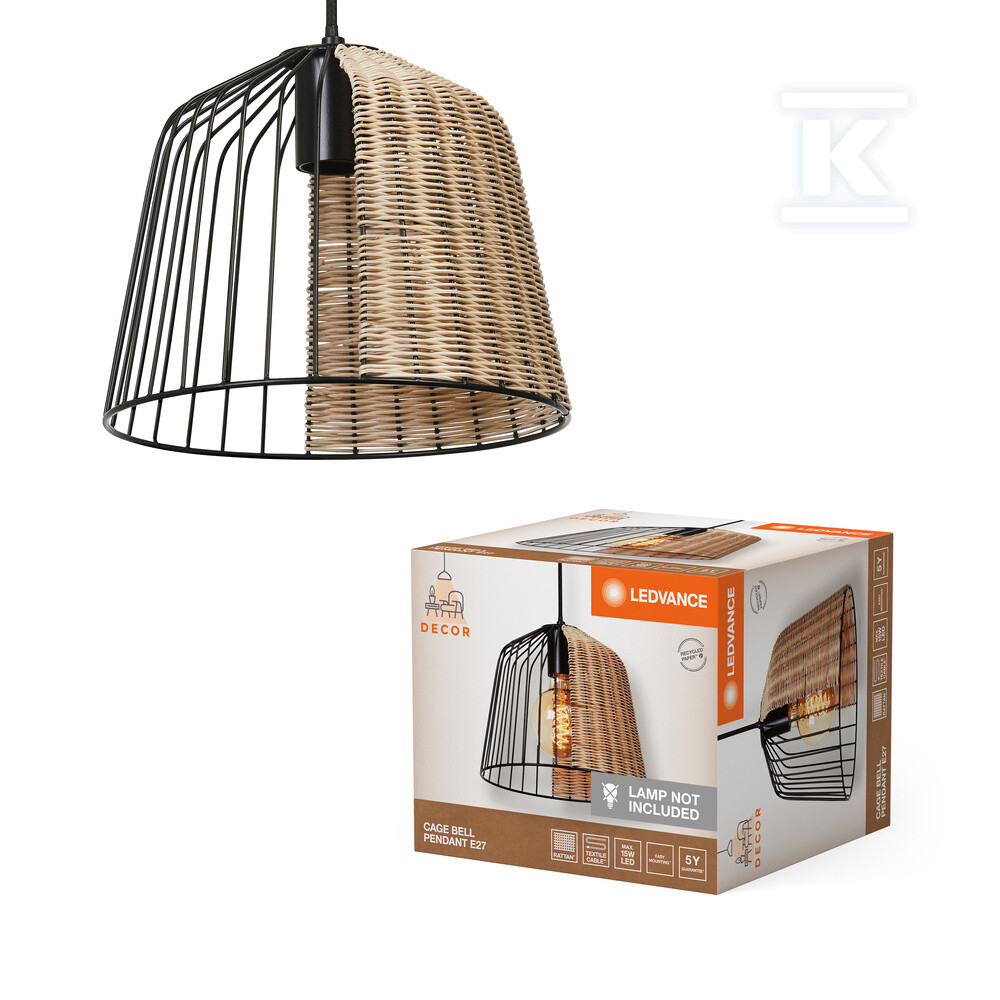 Oprawa dekoracyjna Decor Cage Bell - 4058075838130