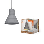 Oprawa dekoracyjna Decor Concrete Bim Pendant E27 Dark Gray