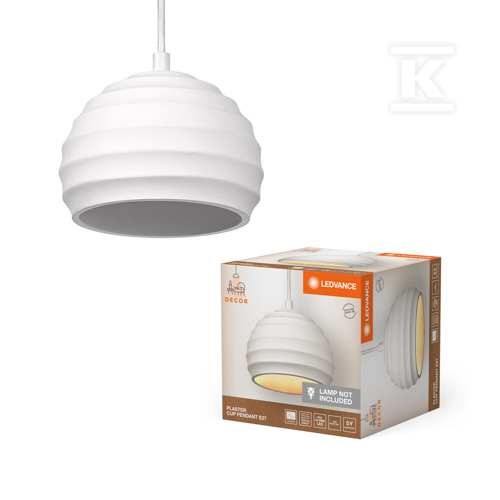 Oprawa dekoracyjna Decor Plaster Cup - 4058075838468