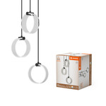 Oprawa LED Decor Circle 3XPendant PL 20W Click CCT Black