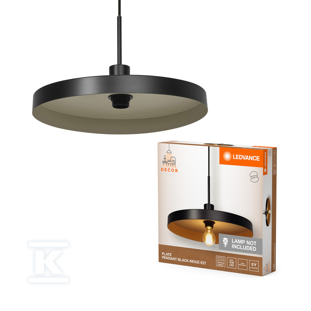 Oprawa dekoracyjna Decor Plate Pendant - 4058075838703
