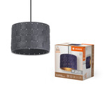 Oprawa dekoracyjna Decor Felt Weaving Pendant 280 mm E27 Dark Gray