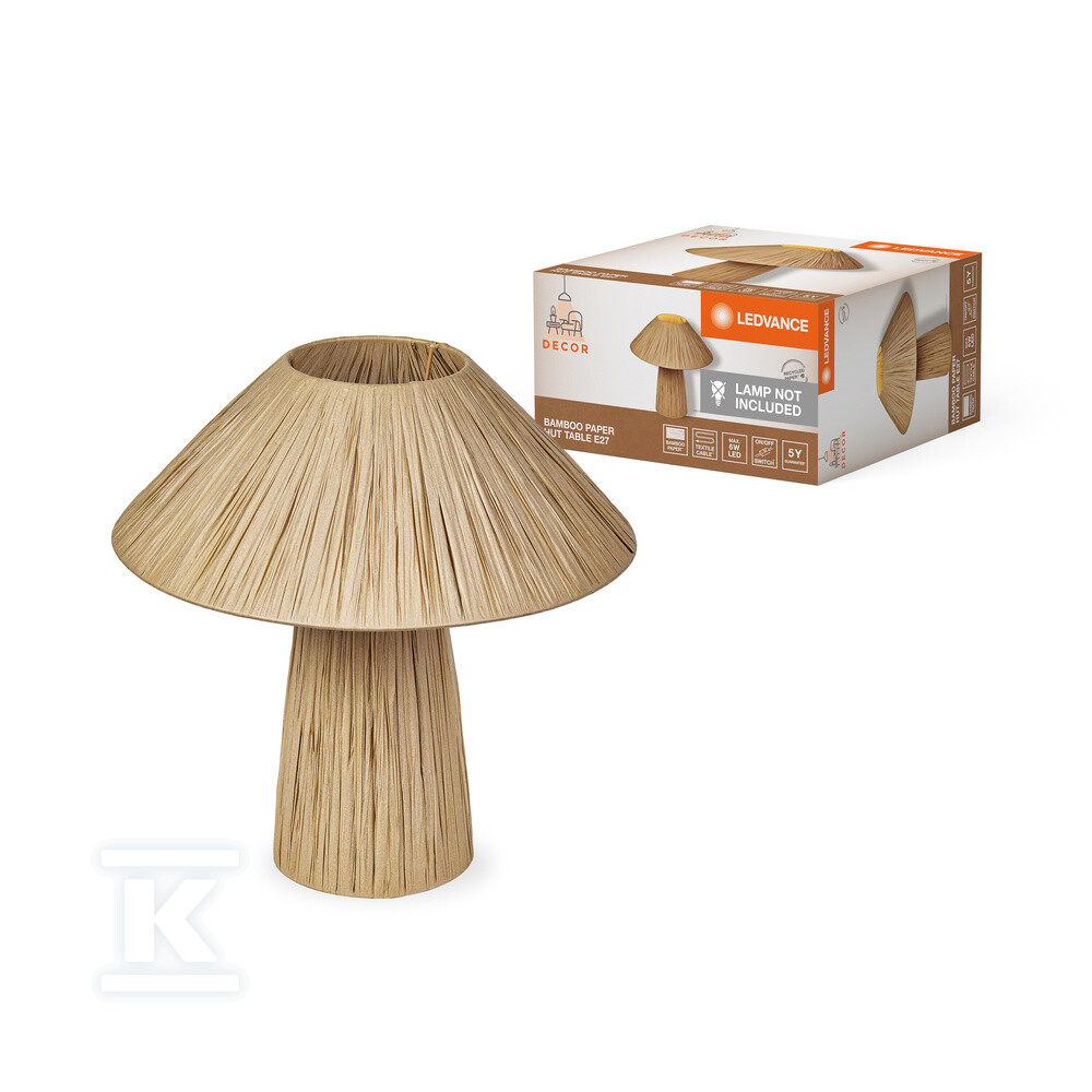 Oprawa dekoracyjna Decor Bamboo Paper - 4058075840607
