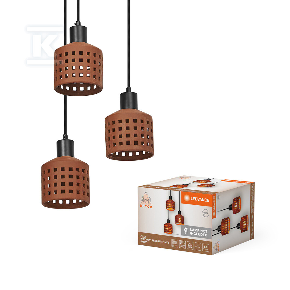 Oprawa dekoracyjna Decor Clay Windows - 4058075840980