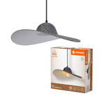 Oprawa dekoracyjna Decor Felt Hat Pendant 1XE27 Dark Gray