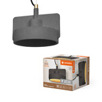 Oprawa dekoracyjna Decor Mold Pendant 225MM 1XE27 Dark Gray