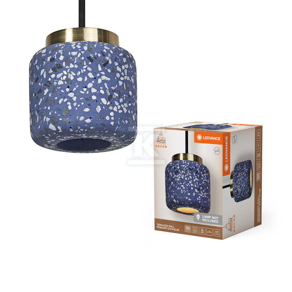 Oprawa dekoracyjna Decor Terazzo Ball - 4058075841727