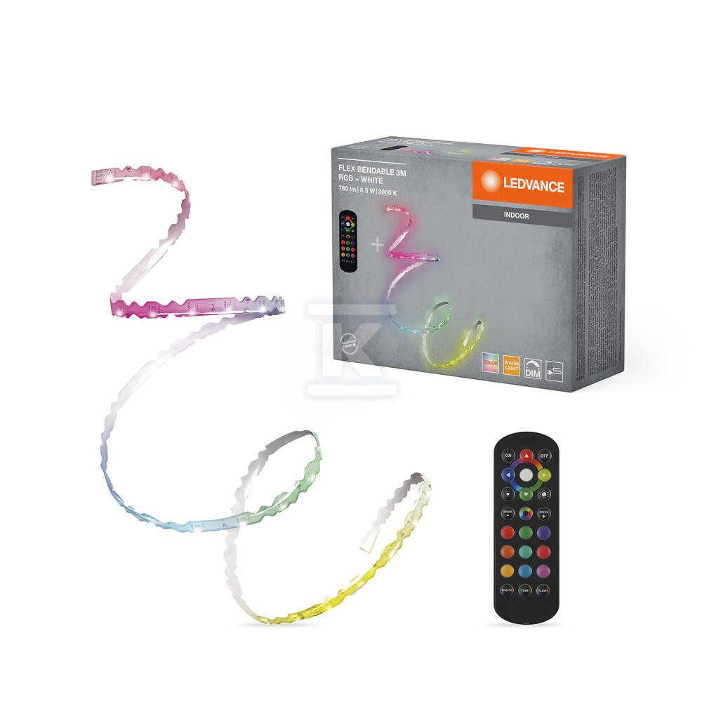 Світлодіодна стрічка FLEX BENDABLE RGB - 4058075848849