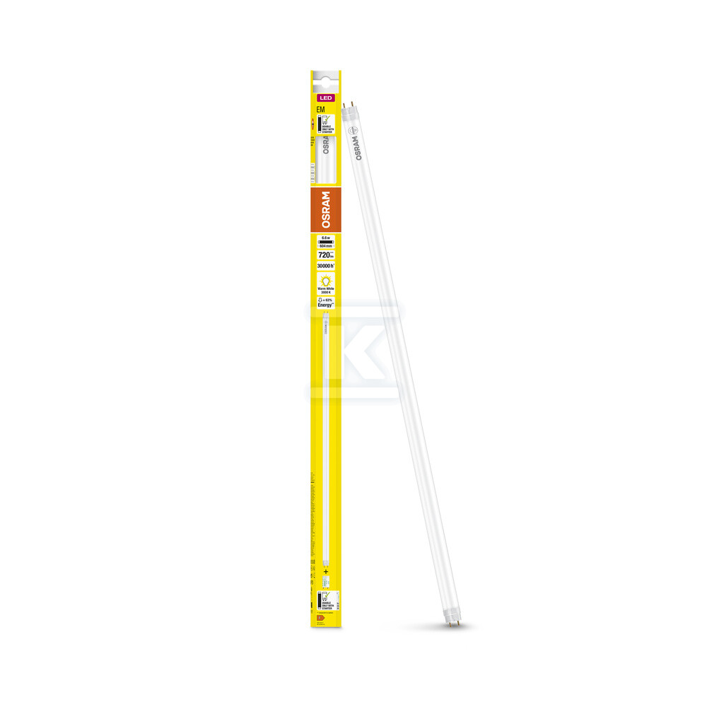 LED лампа T8 EM PLASTIC 600 mm 6.6W 830 - 4099854038822