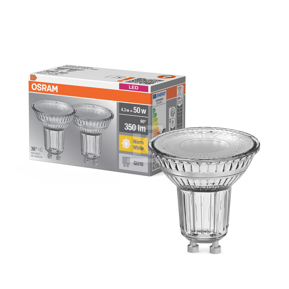 Лампа LED BASE PAR16 4.3W 827 GU10 - 4099854045721