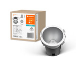 Oprawa LED SPOT RECESS TWIST PRO 70mm 5W 3000K White Silver
