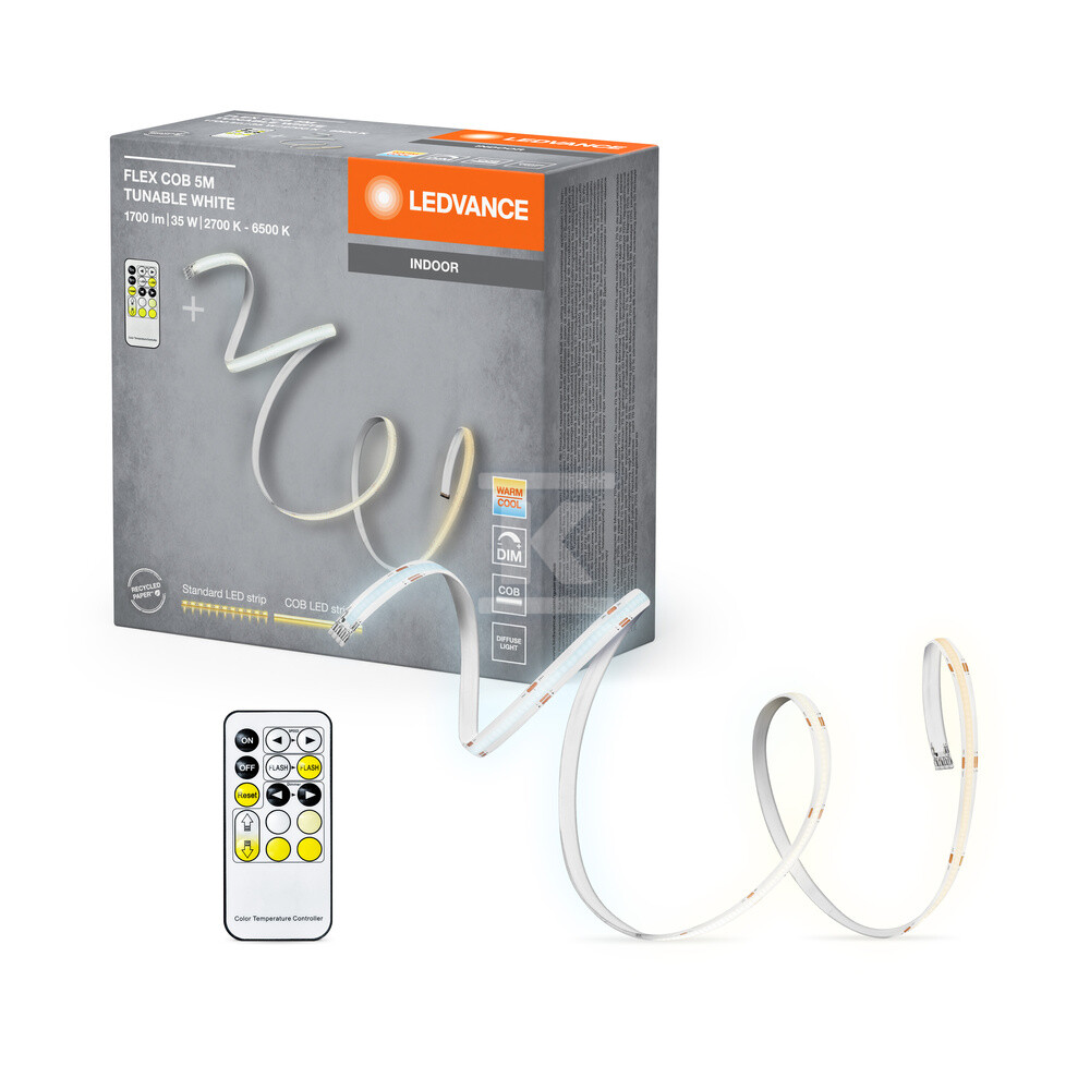 Світлодіодна стрічка COB STRIPS CCT З - 4099854095221