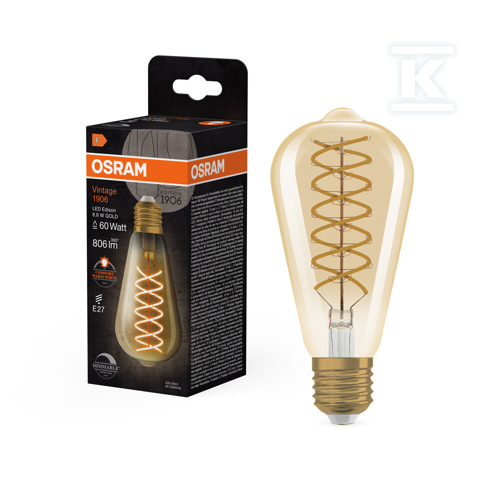 Лампа LED VINTAGE 1906 LED CLASSIC - 4099854137846